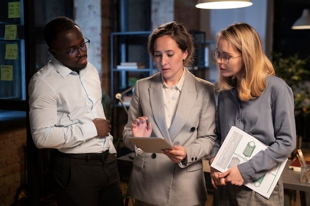 A group of diverse professionals (data scientists, legal experts, ethicists) collaboratively reviewing and auditing an AI sentencing algorithm, emphasizing the importance of multidisciplinary oversight and ethical considerations.