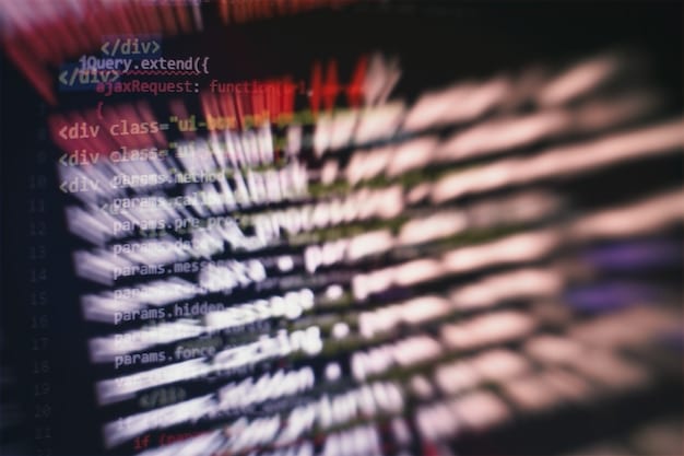 A close-up of a computer screen displaying lines of code alongside a musical score and a painting of a landscape, symbolizing the blend of AI and artistic creation. The code is highlighted in bright colors.