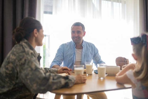 An overhead view of a conference table with several individuals in military uniforms and civilian attire debating the ethics of AI in warfare. Documents and laptops are scattered across the table, and the atmosphere should appear tense and focused, conveying the complexity and gravity of the discussion being had. Focus on the expressions of the people present, making them show different points of view about the implementation of technology.