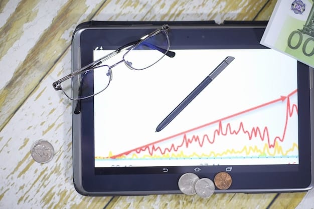 A graph showing the steady increase in ROI over time as AI-powered marketing strategies are implemented. The graph features elements like data points, trend lines, and annotations highlighting key milestones and achievements. The overall visual represents progress, efficiency, and data-driven decision-making.