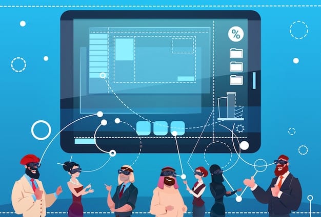 A digital illustration showing diverse AI applications within government, such as predictive policing algorithms analyzing crime data, chatbots assisting citizens with government inquiries, and automated systems processing large volumes of administrative paperwork.