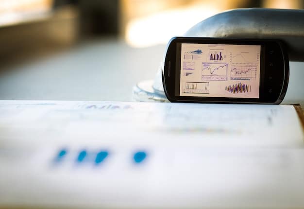 A close-up shot of a computer screen displaying an AI-powered inventory management dashboard. Charts, graphs, and real-time data visualizations highlight inventory levels, demand forecasts, and potential stockouts.